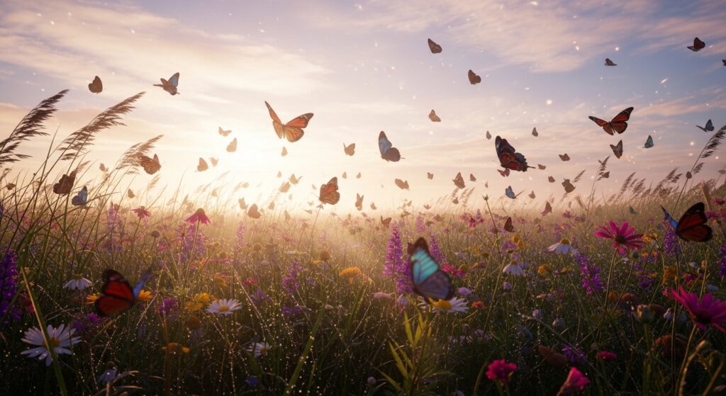 Sonhar com borboletas
