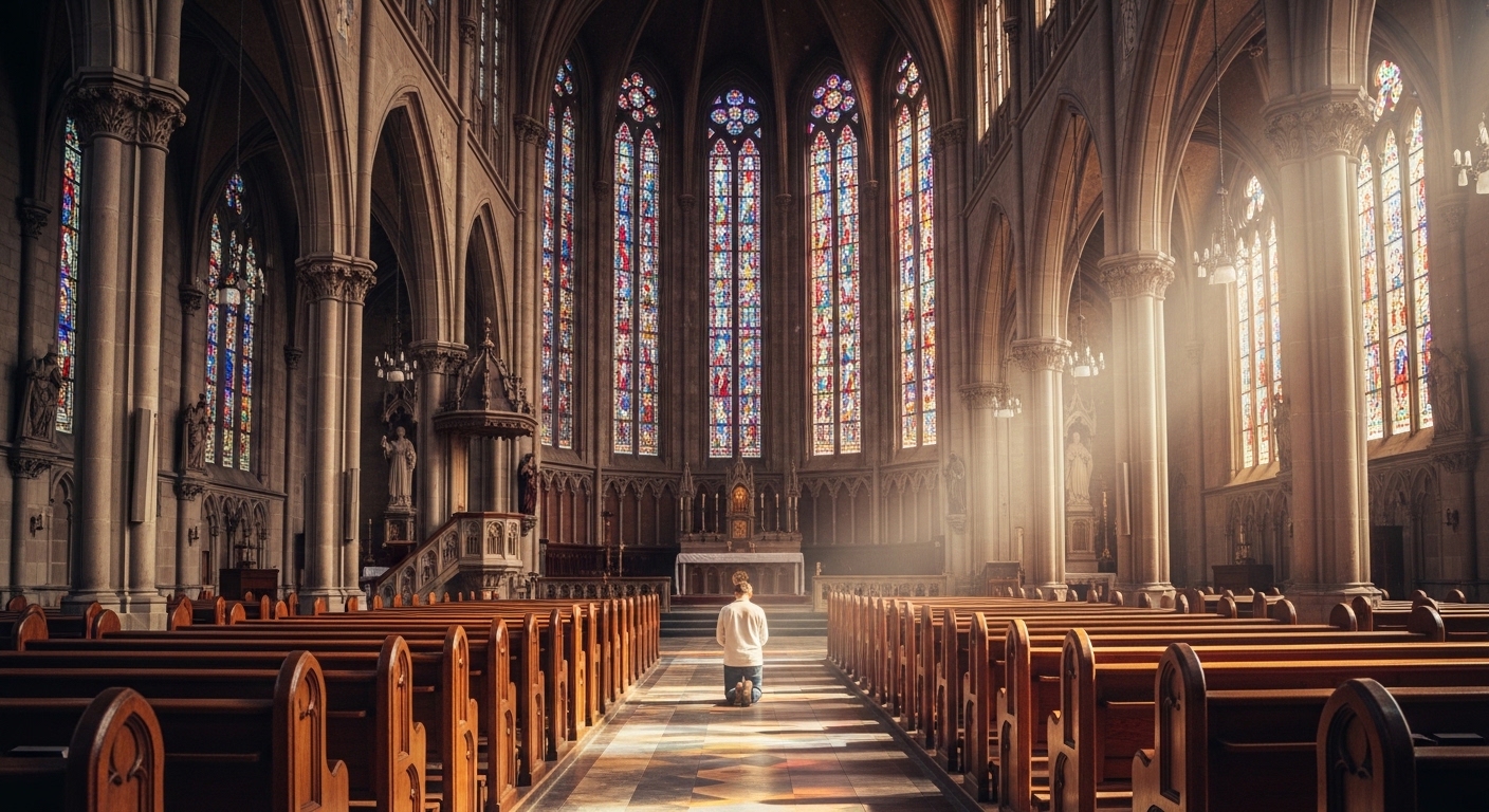 Sonhar com igreja católica