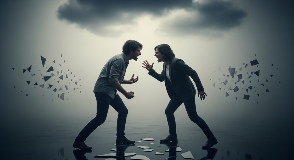 Sonhar brigando com alguém