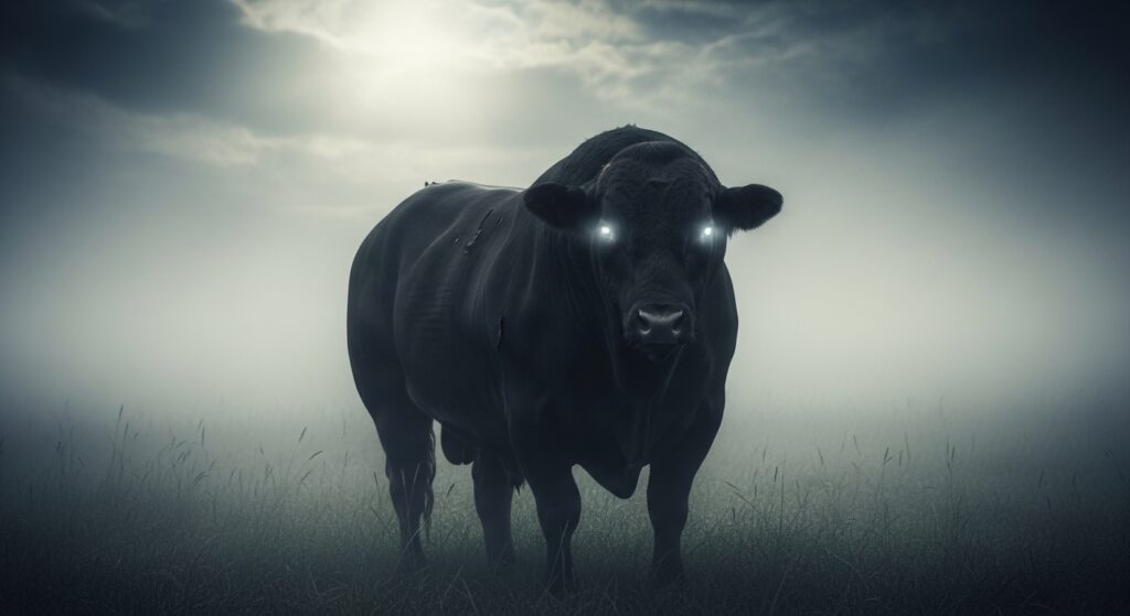 Sonhar com boi preto