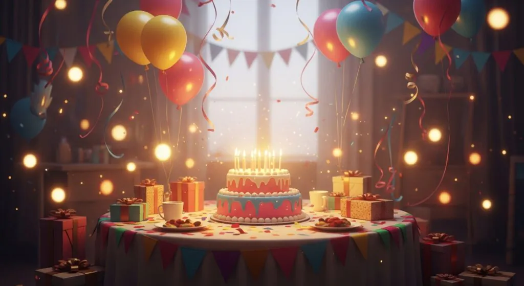 Sonhar com festa de aniversário